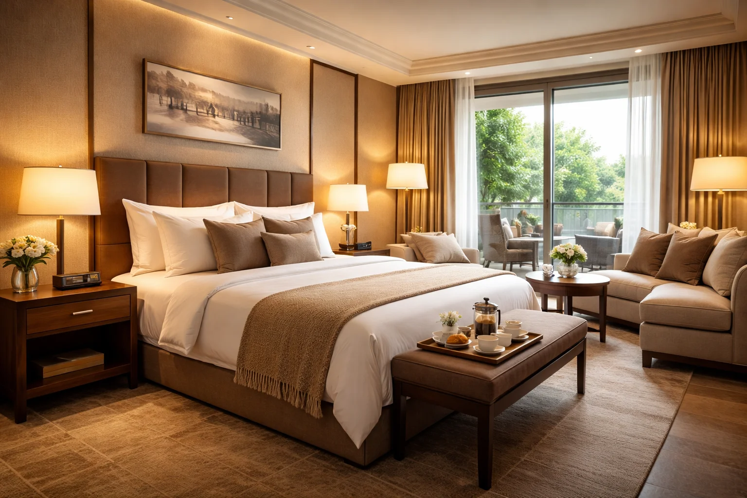 Демо номер Делюкс із балконом у Horeca